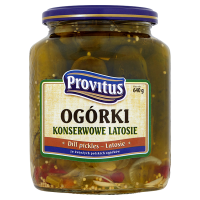 Provitus Ogórki konserwowe latosie (640 g)