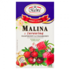 Malwa Malina z żurawiną Herbatka owocowa (20 szt)