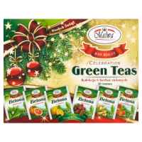Malwa Celebration Green Teas Kolekcja 6 herbat zielonych koperty (30 szt)
