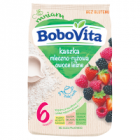 BoboVita Kaszka mleczno-ryżowa o smaku owoców leśnych po 6 miesiącu (230 g)