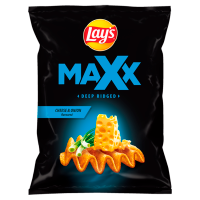 Lay's Maxx Chipsy ziemniaczane o smaku sera i cebulki (210 g)