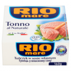 Rio Mare Tuńczyk w sosie własnym  (160 g)