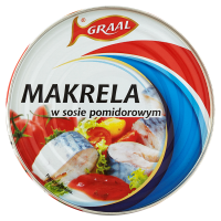 Graal Makrela w sosie pomidorowym (300 g)