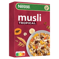 Nestlé Musli Tropical Płatki zbożowe z owocami tropikalnymi i orzechami (350 g)