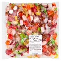 Jedność Cukierki o smakach owocowych Family Pack (1 kg)