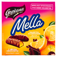 Goplana Mella Galaretka w czekoladzie o smaku pomarańczowym
