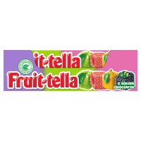 Fruittella Owocowy Ogród Cukierki do żucia smak jabłkowy gruszkowy malinowy i jeżynowy (41 g)