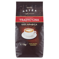 Astra Łagodna Tradycyjna kawa ziarnista (1000 g)