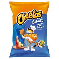 Cheetos Spirals Chrupki kukurydziane o smaku serowo-ketchupowym (80 g)