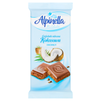 Alpinella Czekolada mleczna kokosowa (90 g)