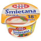 Mlekovita Śmietana Polska gęsta 18% (200 g)