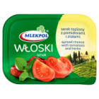 Mlekpol Włoski smak Serek topiony z pomidorami i ziołami (150 g)