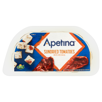 Arla Apetina Ser biały typu śródziemnomorskiego w zalewie olejowej z suszonymi pomidorami (100 g)