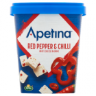 Arla Apetina Ser biały sałatkowy w kostkach z czerwoną papryką i chili