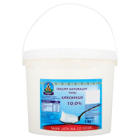 Łowicz Jogurt naturalny typu greckiego 10,0% (5 kg)