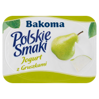 Bakoma Polskie Smaki Deser jogurtowy z gruszkami