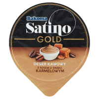 Bakoma Satino Gold Deser o smaku kawowym z sosem karmelowym (140 g)