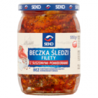 Seko Beczka śledzi Filety z suszonymi pomidorami