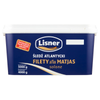 Lisner Filety śledziowe solone a'la Matjas (5 kg)