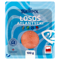 Suempol Łosoś atlantycki wędzony plastrowany (100 g)