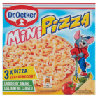 Dr. Oetker Mini pizza ser + pomidory  (3 sztuki)