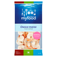 MyFood Owoce morza Krewetka biała obrana z ogonkiem (400 g)