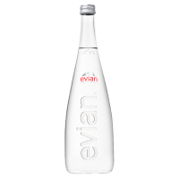 Evian Naturalna woda mineralna niegazowana szkło (750 ml)