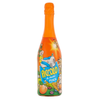 Piccolo Napój bezalkoholowy gazowany o smaku brzoskwiniowym (750 ml)