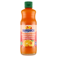 Sunquick Pomarańcza i brzoskwinia Koncentrat napoju (580 ml)