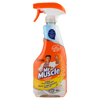 Mr Muscle Kuchnia 5w1 Citrus Płyn w rozpylaczu do czyszczenia i dezynfekcji kuchni (500 ml)