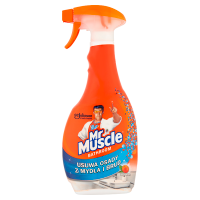 Mr Muscle Łazienka 5w1 Mandarin Płyn w rozpylaczu do czyszczenia i dezynfekcji łazienki