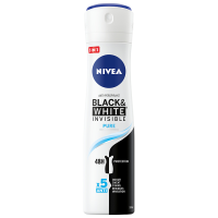 NIVEA Black&White Invisible Pure Antyperspirant w aerozolu (150 ml)