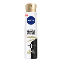 NIVEA Black&White Invisible Silky Smooth Antyperspirant w aerozolu (250 ml)