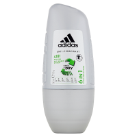 Adidas 6 in 1 Dezodorant antyperspiracyjny w kulce dla mężczyzn (50 ml)