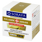 Soraya Kolagen + Argan Nawilżający krem przeciwzmarszczkowy na dzień i na noc (50 ml)