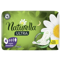 Naturella Ultra Night Camomile Podpaski (7 szt)