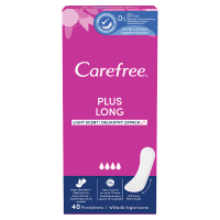 Carefree Plus Long Wkładki higieniczne (40 szt)