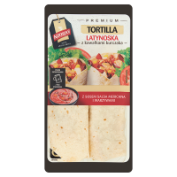 Konspol Premium Tortilla latynoska z kawałkami kurczaka z sosem salsa mexicana i warzywami (250 g)