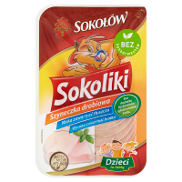 Sokołów Sokoliki Szyneczka drobiowa (100 g)