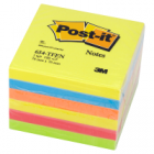 Post-it Super Sticky Bloczki samoprzylepne energiczne kolory 76 x 76 mm zestaw (6 szt)
