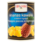 Helcom Ananas kawałki w lekkim syropie