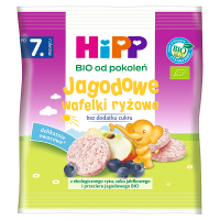 HiPP BIO Jagodowe wafelki ryżowe po 7. miesiącu