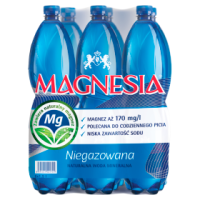 Magnesia Naturalna woda mineralna niegazowana (zgrzewka) (6X1,5 l)