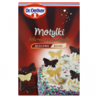 DR.O. Dr. Oetker Motylki Dekoracje z czekolady mlecznej i białej (12 szt)