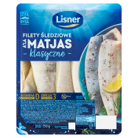 Lisner Śledź atlantycki filety a'la Matjas klasyczne (750 g)