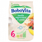 BoboVita Kaszka mleczna manna 3 owoce po 6 miesiącu