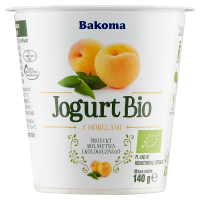 Bakoma Jogurt Bio z morelami (140 g)
