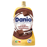 Danone Danio Serek homogenizowany o smaku czekoladowo orzechowym (saszetka)