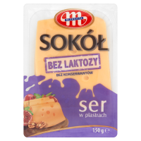 Mlekovita Sokół Ser bez laktozy w plastrach (150 g)