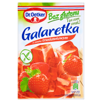 Dr. Oetker Galaretka bez glutenu o smaku truskawkowym (77 g)